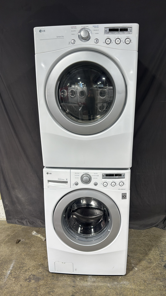 27" LG Laundry Set                                 #W- WM2250CW                                                  D-DLE2250W