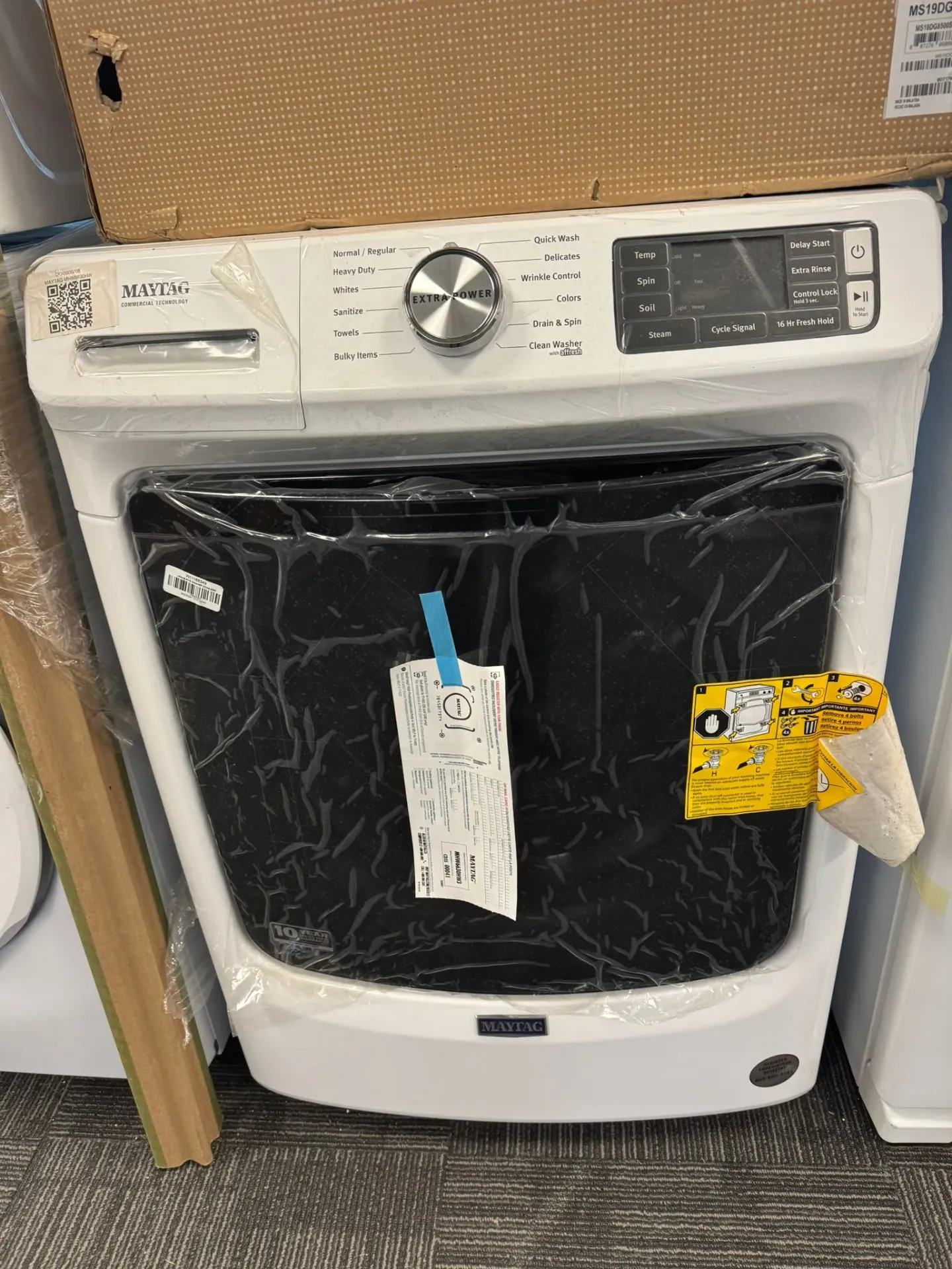 Maytag Front-Load 27" Washer         Model no #MHW6630HW3